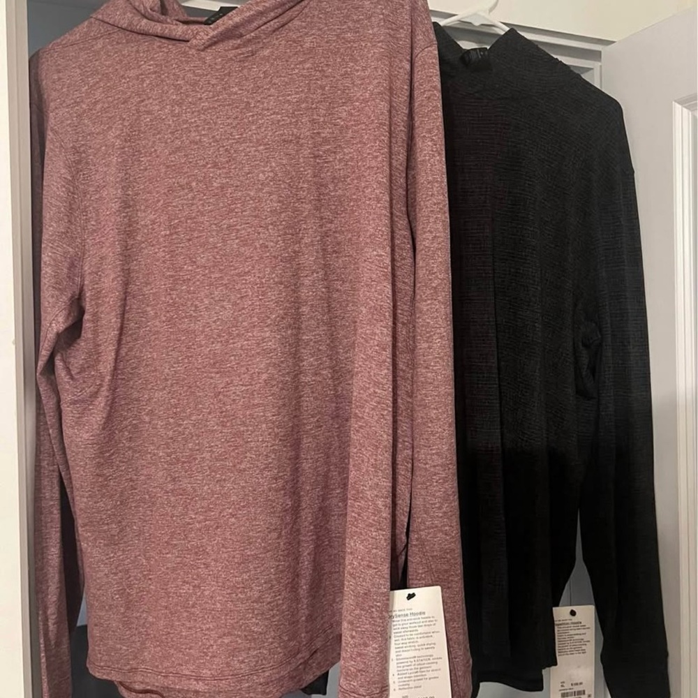 Light Red and Black Drysense Lululemon Men’s XL